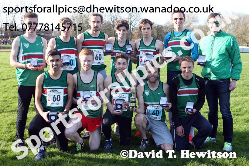 Mens Northern 12 Stage Road Relay, Stanley Park, Blackpool. Photo: David T. Hewitson/Sports for All Pics